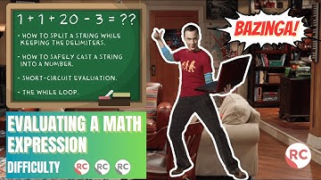 BAZINGA! Evaluating a Math Expression