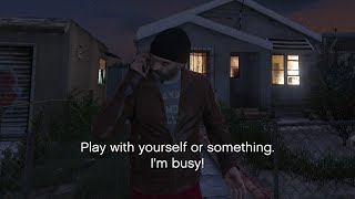 What Happens If You Keep Calling Your Girlfriend After Meeting Her - GTA 5 (All Dialogue) by GameMagz 10,424 views 2 months ago 2 minutes, 25 seconds