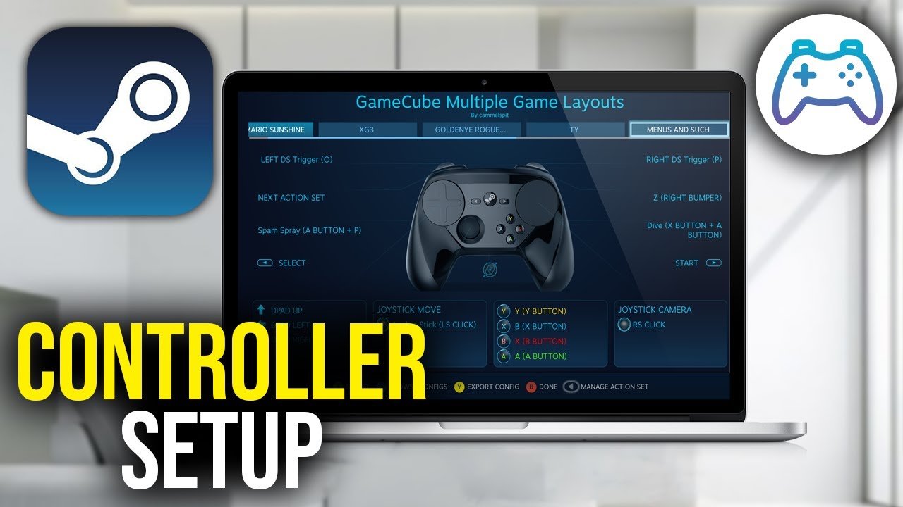 How To Setup Any Controller On Steam - YouTube