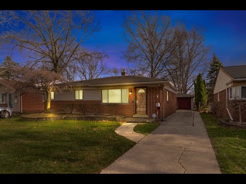 25507 Norfolk Street, Dearborn Heights, MI home video tour