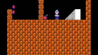 Super Mario Bros 2 - Nintendo NES - quick way past World 3-1 - User video