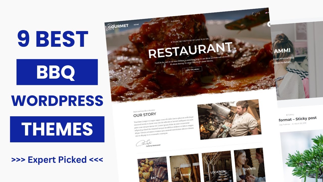 9 Best BBQ Restaurant WordPress Themes 2025 | Best WordPress Theme for Restaurants