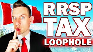 How To Get Rich Investing In RRSP | Canadian Tax Bracket Loophole