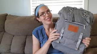 Keababies Collab! Explorer Diaper Bag Backpack Review!