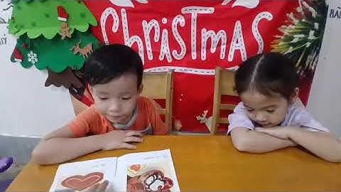 Tiếng Anh Giao Tiếp Phan Thiết: Shin and Daisy practice reading a story " Too many Sweets"