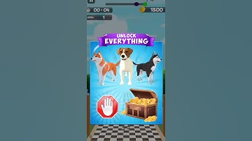 🐕🐕‍🦺 Dog Run - Fun Race 3D All Levels gameplay walkthrough Lvls 1-2 Android games #shorts