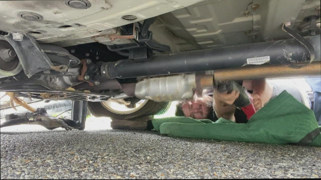 Police are seeing a rise in auto thefts of catalytic converters YouTube
