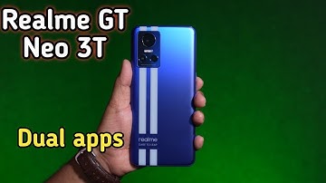 How To Create Dual Apps In Realme GT Neo 3T, Realme GT Neo 3T,Clone Apps Setting