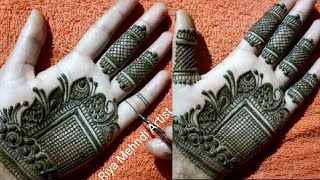 Very Attractive Instant Mehndi Design for Front Hand | सरल, सूंदर मेहँदी डिज़ाइन लगाना सीखें | Henna