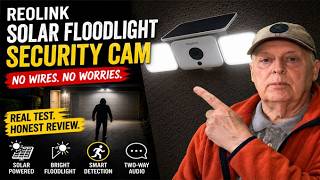 Reolink Solar Floodlight Security Cam Review - No Wires...Any Good?