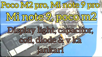 mi note 9 pro poco M2 pro light problem solution tricks | mi note9 poco M2 display light not working