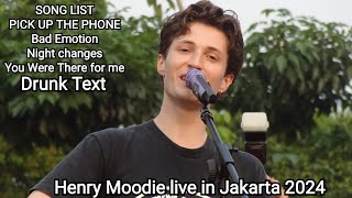 Henry Moodie live in Jakarta Indonesia Cibis Park (8 Mei 2024)