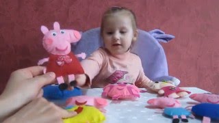 Свинка Пеппа Хелло Китти Игрушки из фетра для Дашеньки ... Toys made of felt for Dasha Свинка Пеппа Хелло Китти Игрушки из фетра для Дашеньки ... Toys made of felt for Dasha