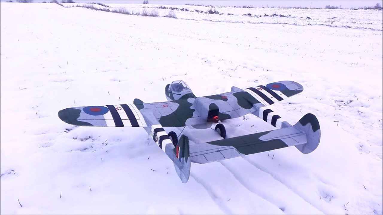 Ursus RC/RAF '46 - Pierwszy zimowy lot