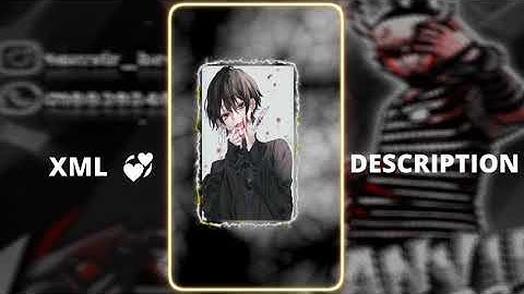 BLINK-TREND-😲 XML DESCRIPTION BOX A 😗#tanvirbroeditor007 #alightmotion #am_editors_bd_tsr #xml