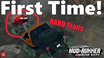 Showing JeepGuy his HARDEST MAP YET!? SpinTires MudRunner Multiplayer Mods