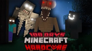 I Survived 100 Days in the Most SCARIEST Modpack in Minecraft!