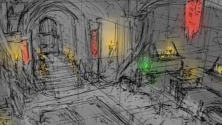 Dungeon Room Concept Art