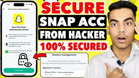 How To Secure Snapchat Account From Hacking 2025 | Enable Two Factor Authentication On Snapchat
