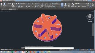 CAD CAM TUTORIAL EXERCISE 4 IN HINDI BY VCE, AUTODESK AUTOCAD,2D TO 3D ,HOW TO USE ARRAY