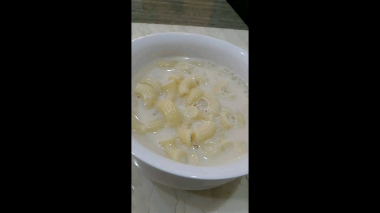 PASTA MACARONI SUSU VERSION PAYASAM YouTube