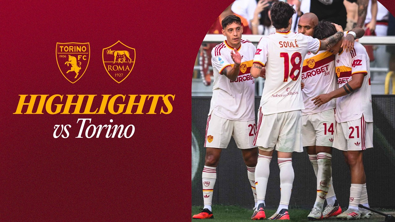 TORINO 0-2 ROMA | SERIE A HIGHLIGHTS 2026-27