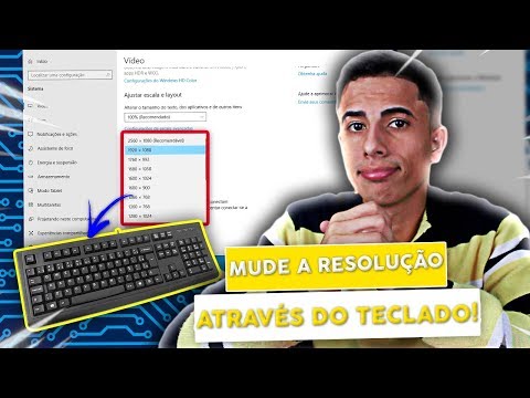 Vídeo: Como Mudar A Escala Da Tela