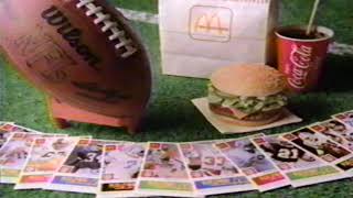 McDonalds Kickoff Payoff Contest TV Commercial (October 16th 1986)