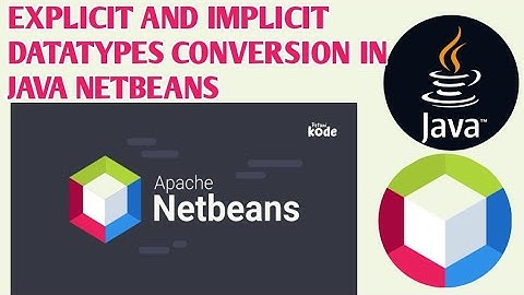 Explicit and Implicit DataTypes Conversion in Java