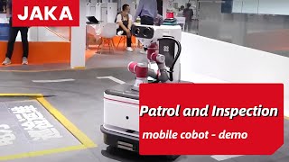 Mobile Cobot Patrol and Inspection - demo
