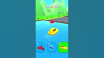 LEVEL 506 Shape shifting game very cool and gnarly hyper casual game.#shapeshifting #shorts #games
