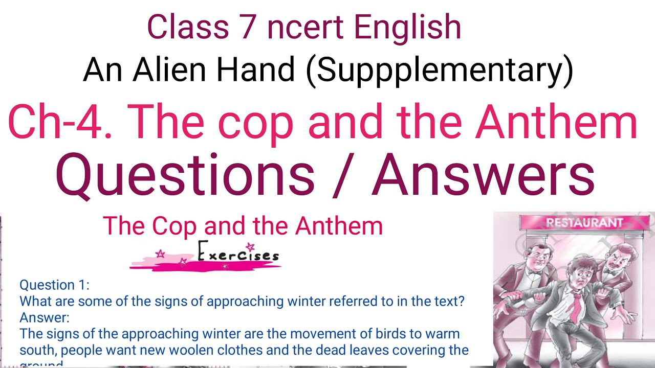 The Cop And The Anthem Question Answer ncert Solutions For Class 7 class-7-english-4-9-class-7-english-chapter-4-the-frog-and-the-ox-4