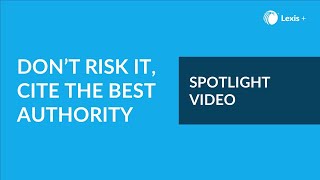 Cite the Best Authority