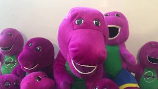 Barney The Dinosaur Toy Stuffie Collection - Barney And Friends - Actimates