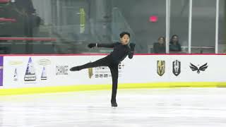 George Huang | Juvenile Boys Free Skate | 2026 Pacific Coast Sectional Singles Final