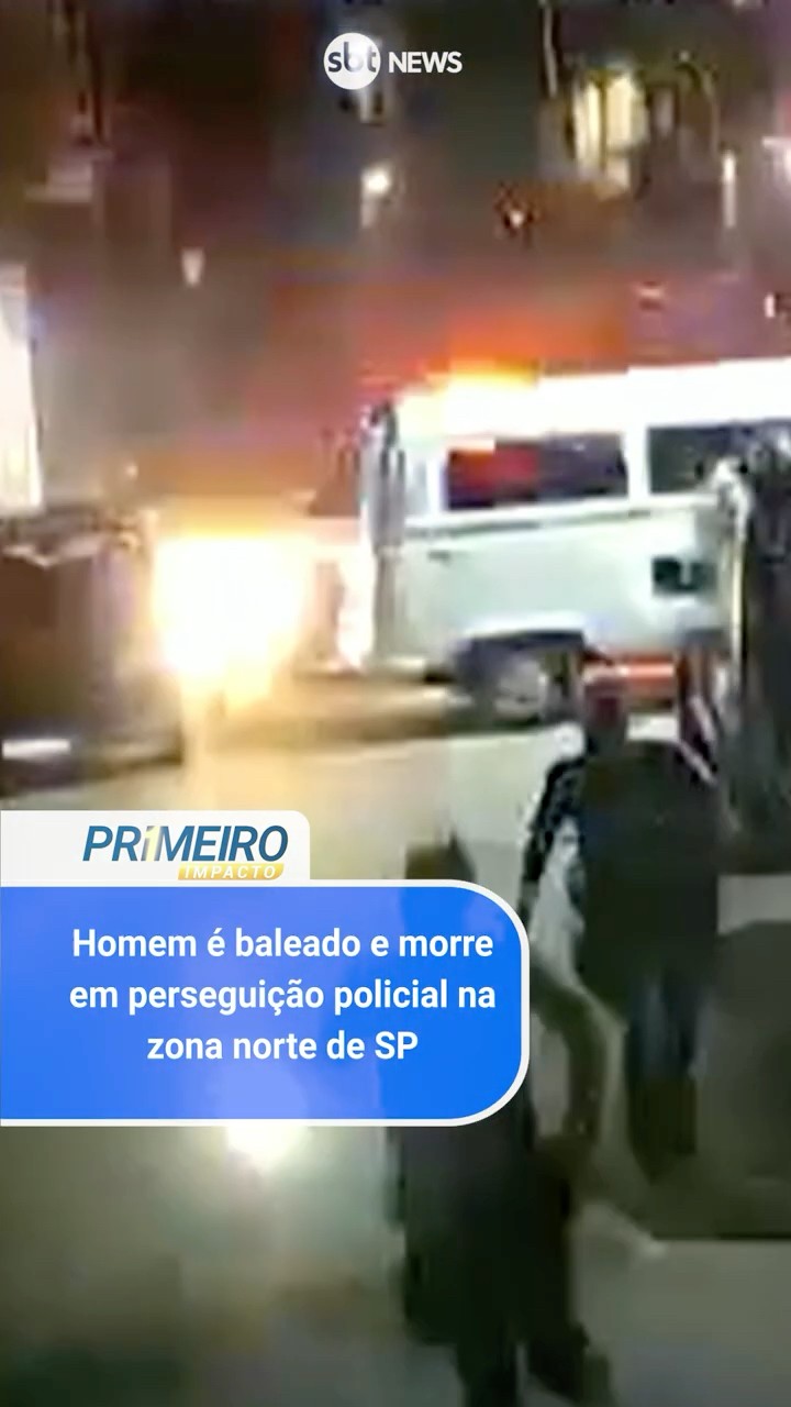 Homem é baleado e morre em perseguição policial na zona norte de SP