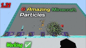 Every working particle command in Minecraft bedrock edition & mcpe