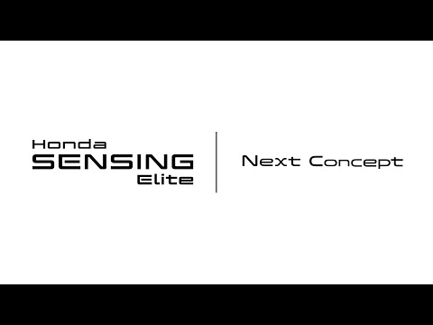 Honda SENSING Elite Next Concept映像
