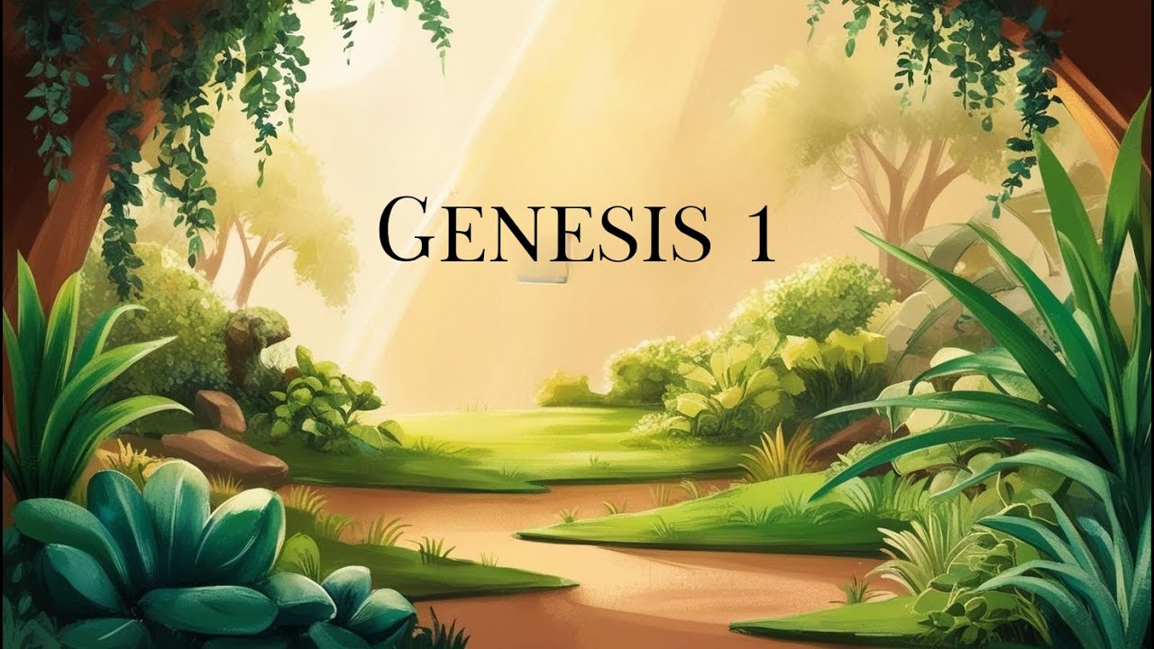 Genesis 1: The Creation Story | Bible Reading Podcast - YouTube