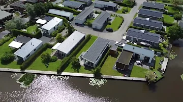 Vakantiepark De Beemster nr. 443 - Drone video - Recreatiewoning Noord-Holland - Vakantiemakelaar