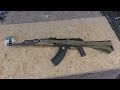 Обзор и стрельба из охотничьего карабина МКМ-072Сб АКМ 1963 / MKM-072Sb carbine.Review and shooting/