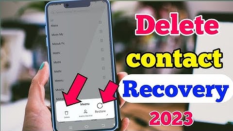 🥰delete contact number recovery in 2023 || delete mobile number recovery Tamil 🤩