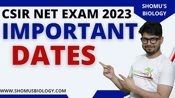 CSIR NET exam dates | CSIR NET kab hota hai? | CSIR NET June 2023 exam | CSIR NET Dec 2023 exam date