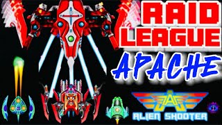 APACHE! BOSS RAID LEAGUE! Galaxy Attack Alien Shooter GAAS #bossraidleague
