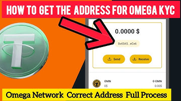 Omega mining app new update Omega Network Withdrawal address Omega Network KYC verification address
