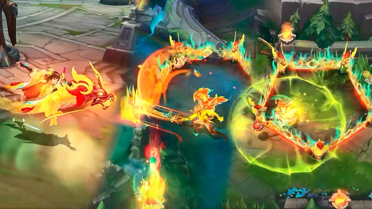 NEW Dragon Lantern Skins - Zeri Legendary, Thresh, Aatrox, Zyra