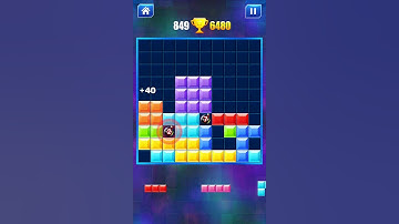 ASMR Tetris Block Puzzle Gameplay #shorts #asmr #relaxing #satisfying #17