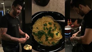 Gusttavo Lima Fazendo Um Miojo Na Madrugada