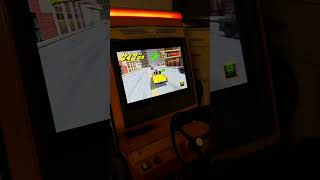 DreamShell on NAOMI: Crazy Taxi 2 on arcade cabinet with JVS I/O