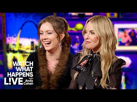 Billie Lourd & Leslie Grossman Play Porsha Williams & Luann de Lesseps | WWHL
